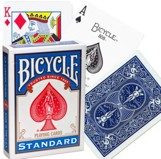 Bicycle Rider Back Standard Blue - žaidimo kortos