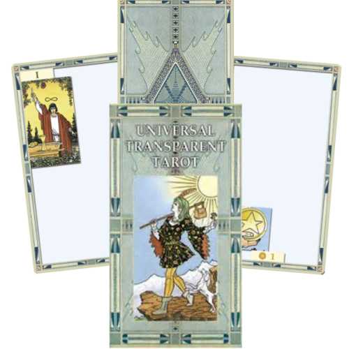 Universal Transparent Tarot - skaidrios taro kortos