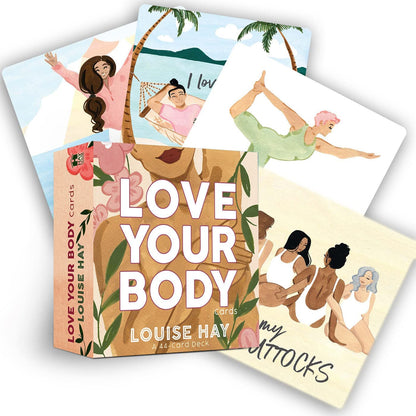 Love Your Body - Louise Hay afirmacijų kortos