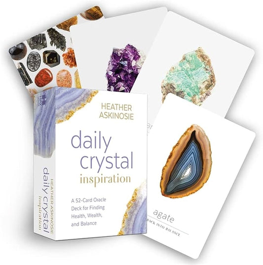 Daily Crystal Inspiration - kristalų orakulo kortos