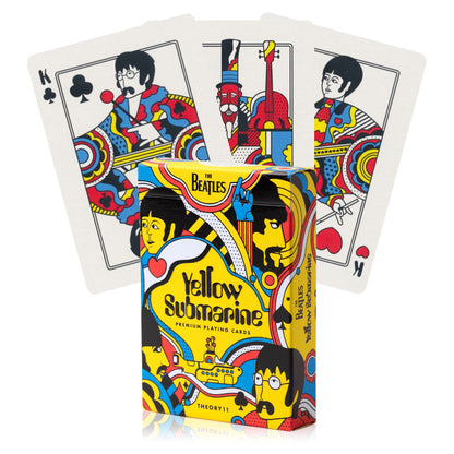 The Beatles Yellow Submarine - žaidimo kortos | Theory11