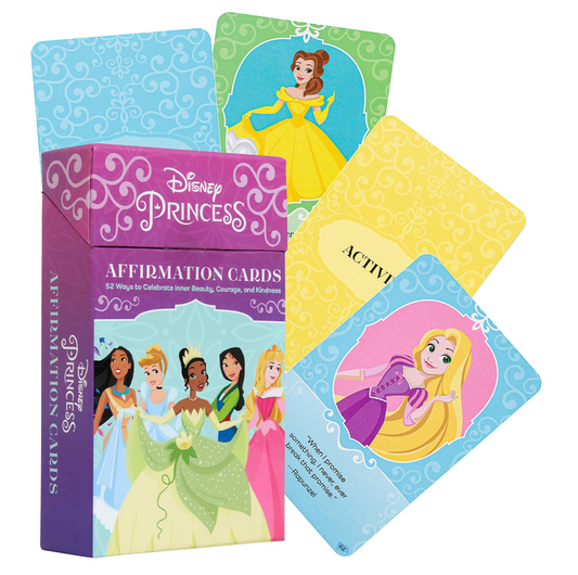 Disney Princess Affirmations - princesių afirmacijų kortos