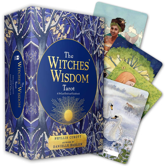 The Witches' Wisdom Tarot - taro kortos su maišeliu