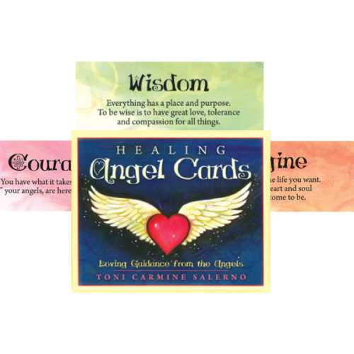 Healing Angel Cards - kišeninės angelų kortos