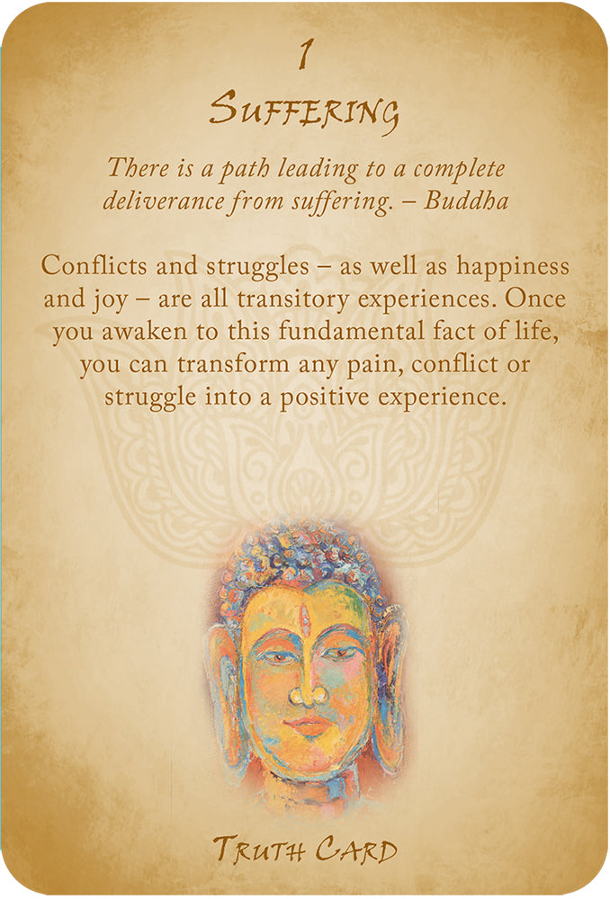 Buddhism Reading Cards - budizmo pažinimo kortos
