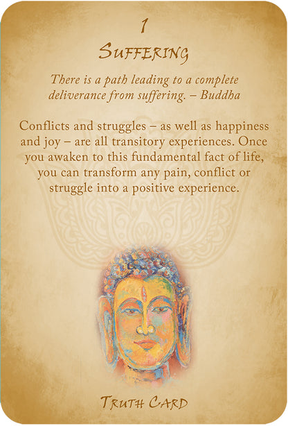 Buddhism Reading Cards - budizmo pažinimo kortos