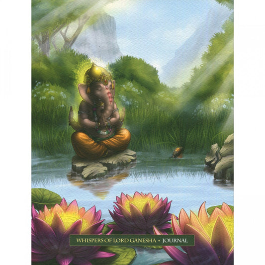 Whispers of Lord Ganesha Journal - užrašų knyga | Blue Angel