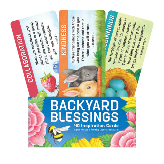 Backyard Blessings - sodo gyvūnų žinučių kortos | US Games Systems