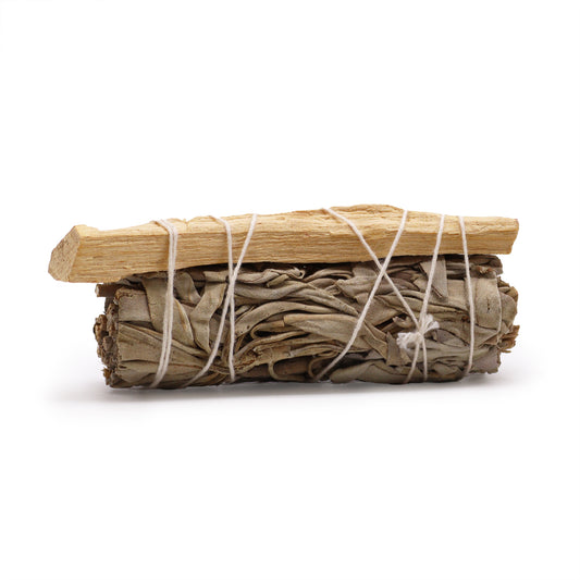 White Sage & Palo Santo - smilkalų ryšulėlis