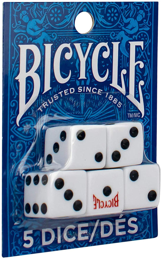 5 Dice Set - penki žaidimo kauliukai | Bicycle