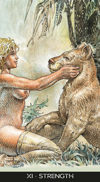 Serpieri Tarot - mokslinės fantastikos taro kortos | Lo Scarabeo