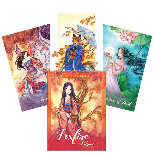 Foxfire: The Kitsune Oracle - orakulo kortos | Blue Angel