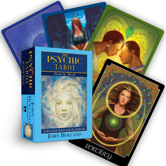 The Psychic Tarot Oracle - John Holland orakulo kortos