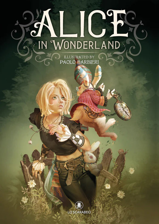 Alice in Wonderland - Paolo Barbieri iliustruota knyga