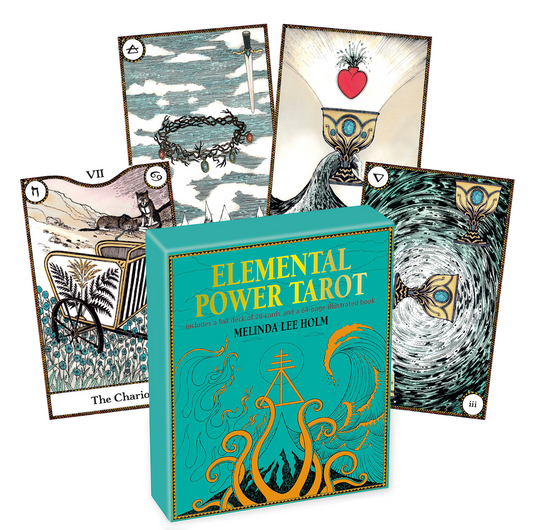Elemental Power Tarot - elementų taro kortos | Cico Books