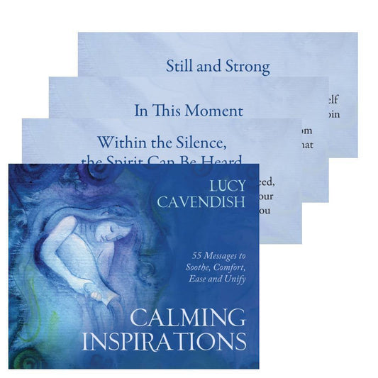 Calming Inspirations Mini Oracle - mažos įkvėpimo kortos | Blue Angel
