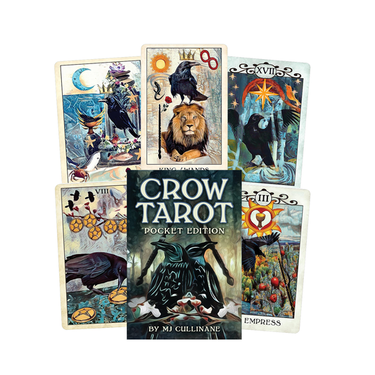 Crow Tarot Pocket Edition - kišeninės taro kortos | US Games Systems