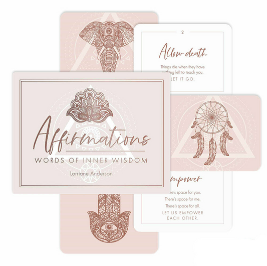 Affirmations Words Of Inner Wisdom - afirmacijų kortos | Rockpool