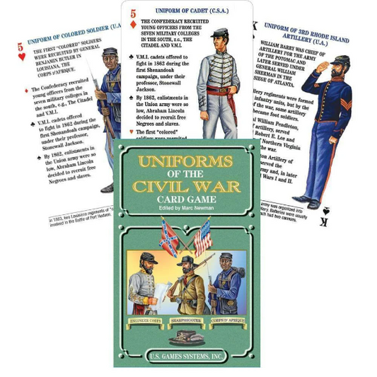 Uniforms of the Civil War - istorinis kortų žaidimas | US Games Systems