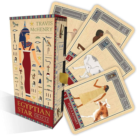 Egyptian Star Oracle - Egipto žvaigždžių orakulo kortos
