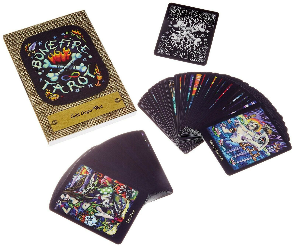 Bonefire Tarot - Taro kortos | Schiffer