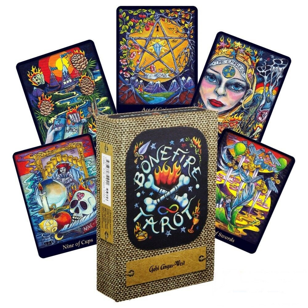 Bonefire Tarot - Taro kortos | Schiffer