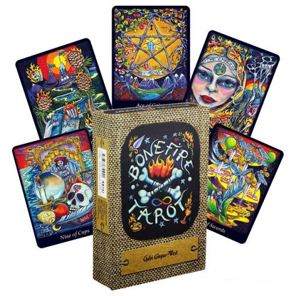 Bonefire Tarot - Taro kortos | Schiffer