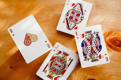 DKNG Red Wheel - raudonos žaidimo kortos | Art of Play