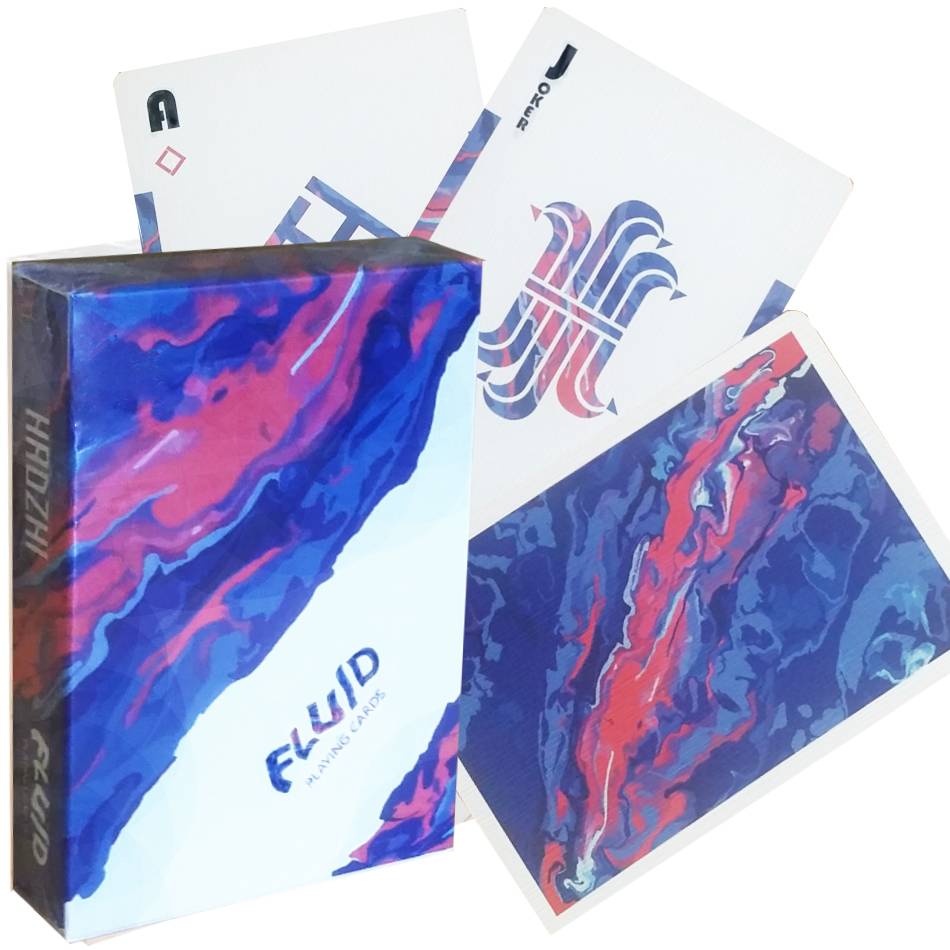 Fluid by Hadzhi - riboto leidimo žaidimo kortos