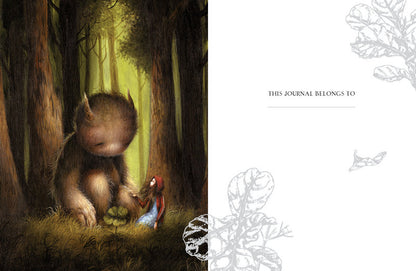 Into the Lonely Woods Journal - užrašų knyga | Blue Angel