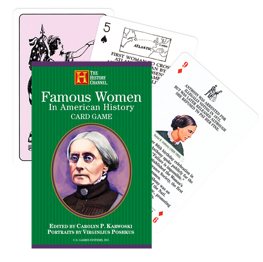 Famous Women in American History - kortų žaidimas | US Games Systems