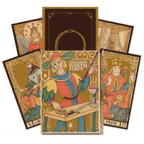 Golden Wirth Tarot - 22 didieji arkanai