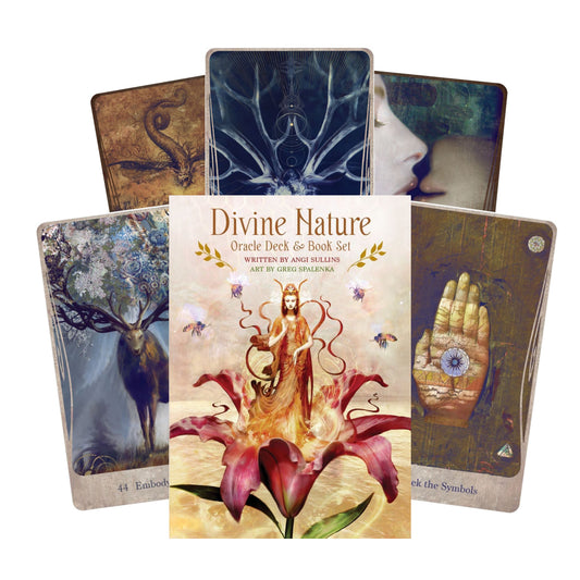 Divine Nature Oracle - kortų ir knygos rinkinys | US Games