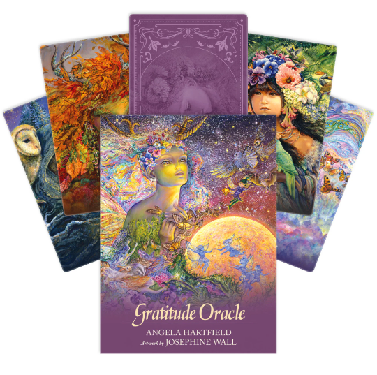 Gratitude Oracle - dėkingumo orakulo kortos | Blue Angel