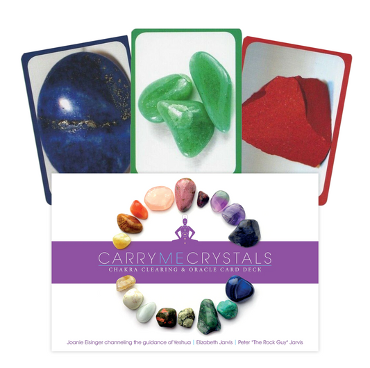 Carry Me Crystals - kristalų orakulo kortos | Schiffer