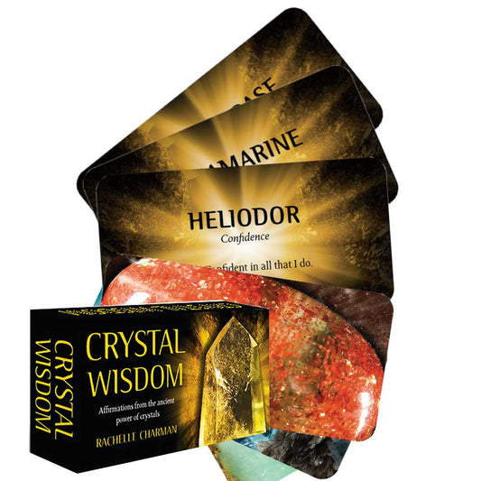 Crystal Wisdom - mini kristalų įkvėpimo kortos