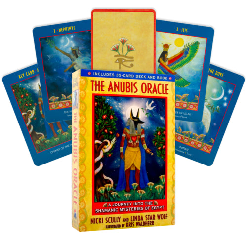 The Anubis Oracle - 35 Egipto simbolikos orakulo kortos
