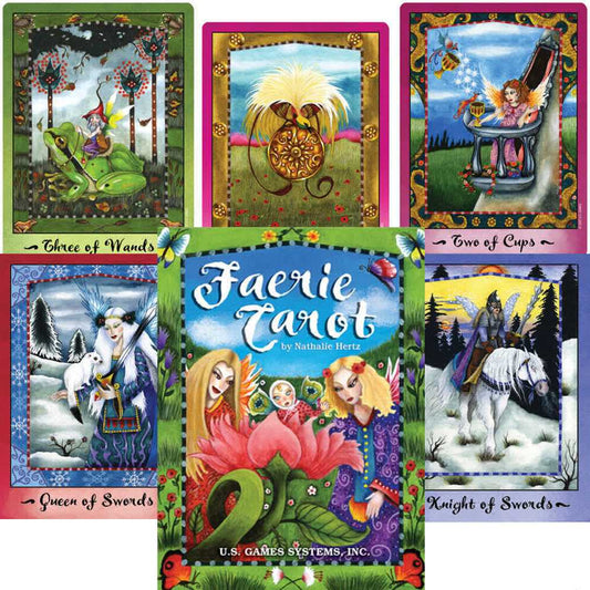 Faerie Tarot - fėjų taro kortos | US Games