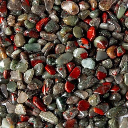 Bloodstone Sephtonite Blue Small African - akmenys, apie 24 vnt.