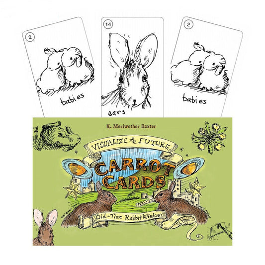 Carrot Cards: Old-Time Rabbit Wisdom - orakulo kortos