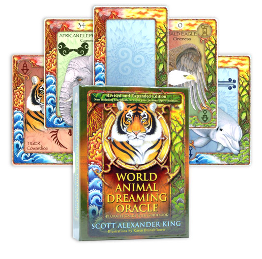 World Animal Dreaming Oracle - atnaujintos gyvūnų kortos | Animal Dreaming