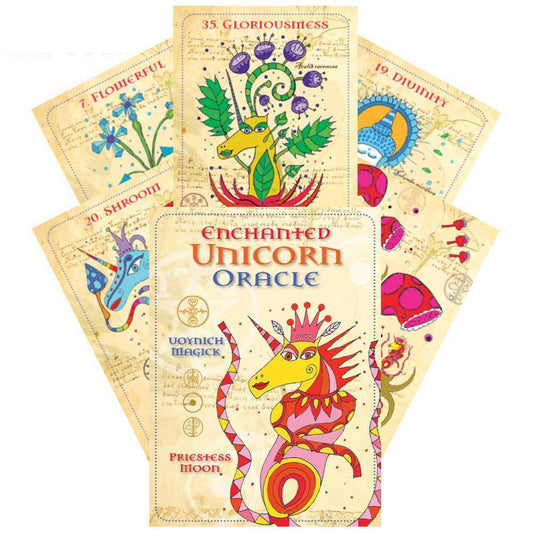 Enchanted Unicorn Oracle - vienaragių orakulo kortos | Rockpool