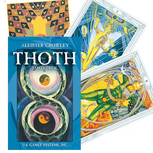 Aleister Crowley Thoth Small - mažos Taro kortos