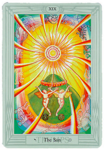 Aleister Crowley Tarot Pocket - kišeninės taro kortos