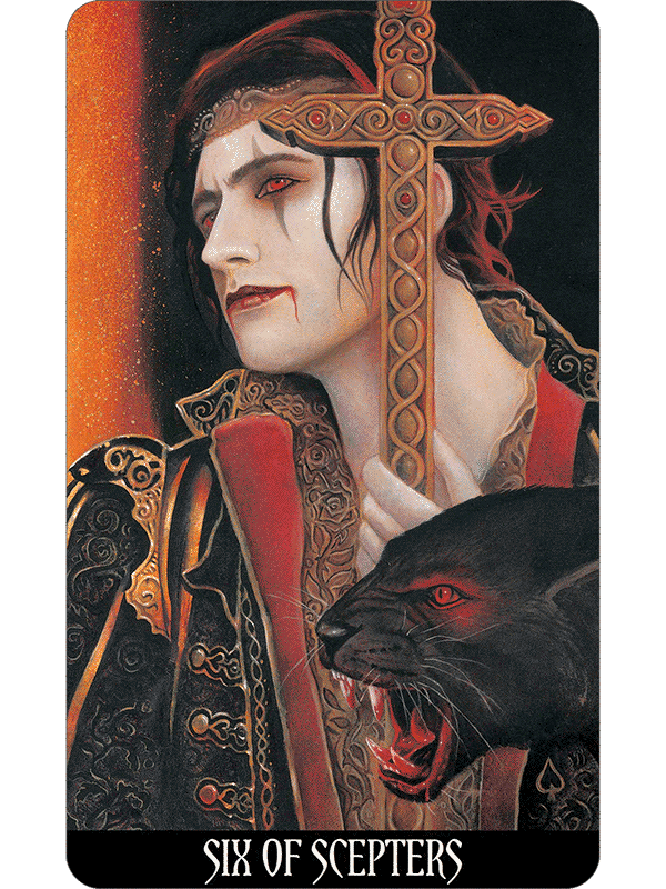 The Tarot of Vampyres - vampyrų taro kortos