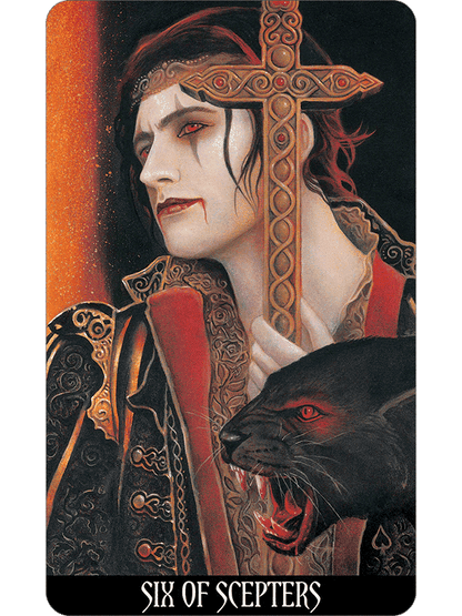 The Tarot of Vampyres - vampyrų taro kortos