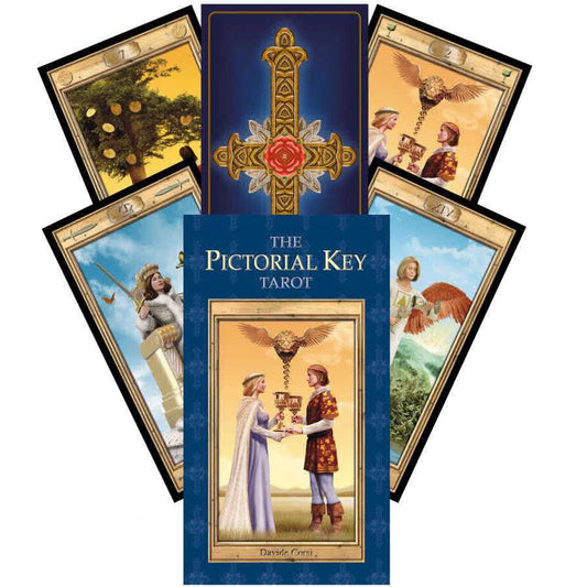 The Pictorial Key Tarot - taro kortos | Lo Scarabeo