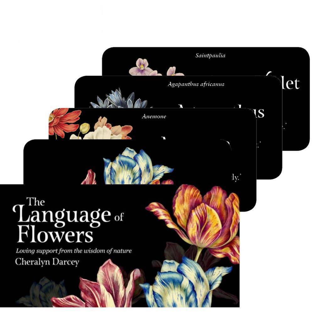 The Language of Flowers - gėlių įkvėpimo kortos | Rockpool