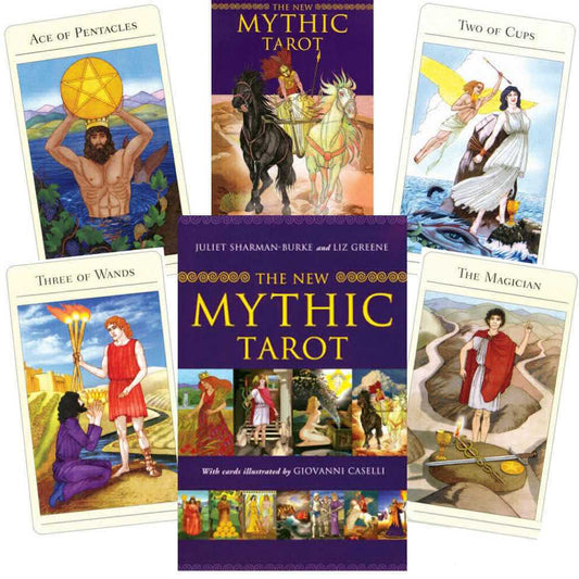 The New Mythic Tarot - graikų mitų taro rinkinys