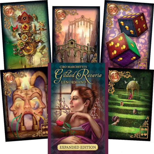 Gilded Reverie Lenormand Expanded Edition - 47 kortos